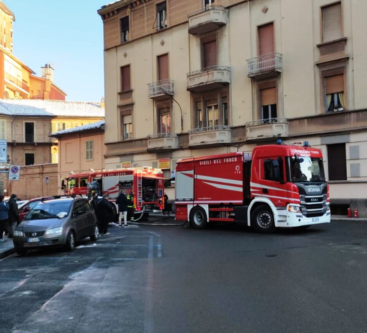 incendio alessandria morta donna