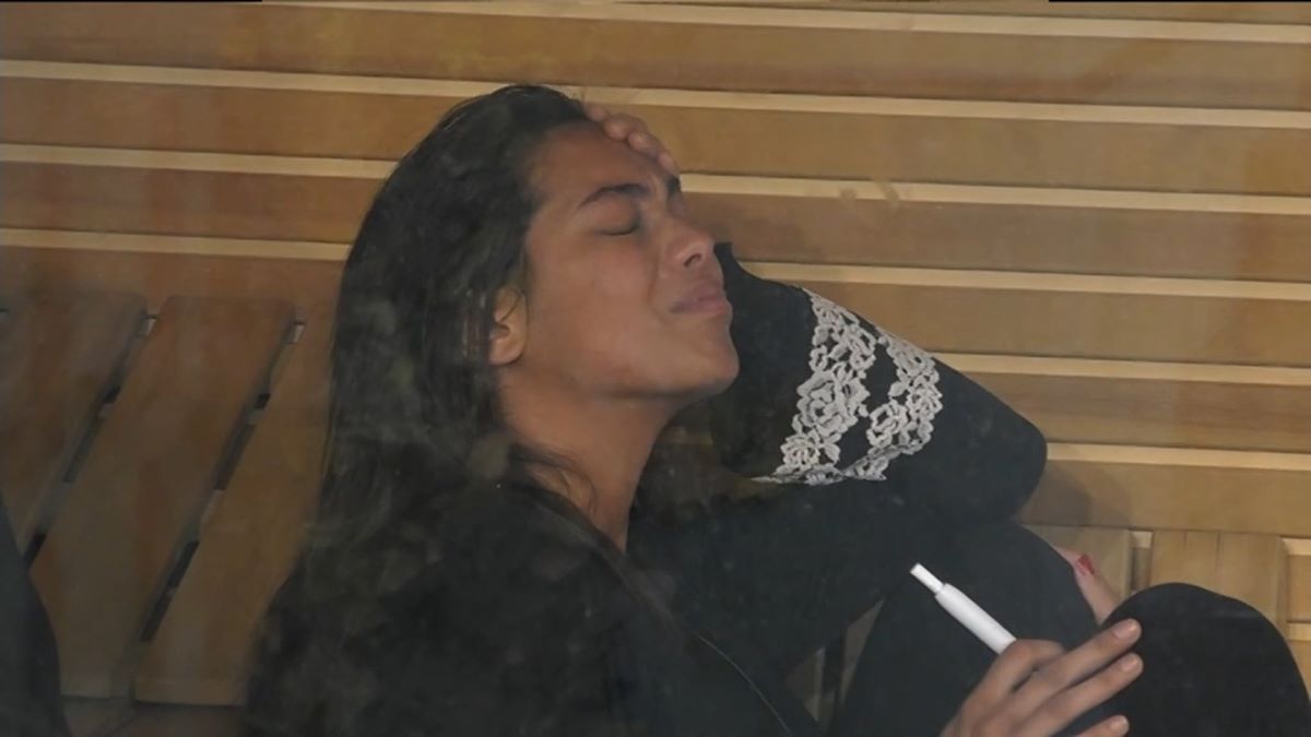 GF Vip Lacrime Federica Calemme