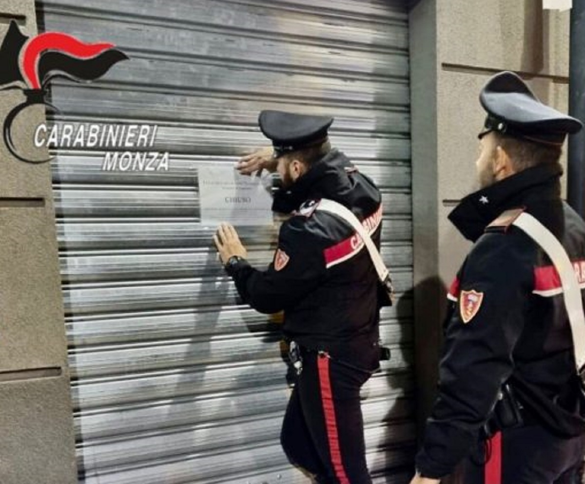 Giussano pizzaiolo arresto droga carabinieri