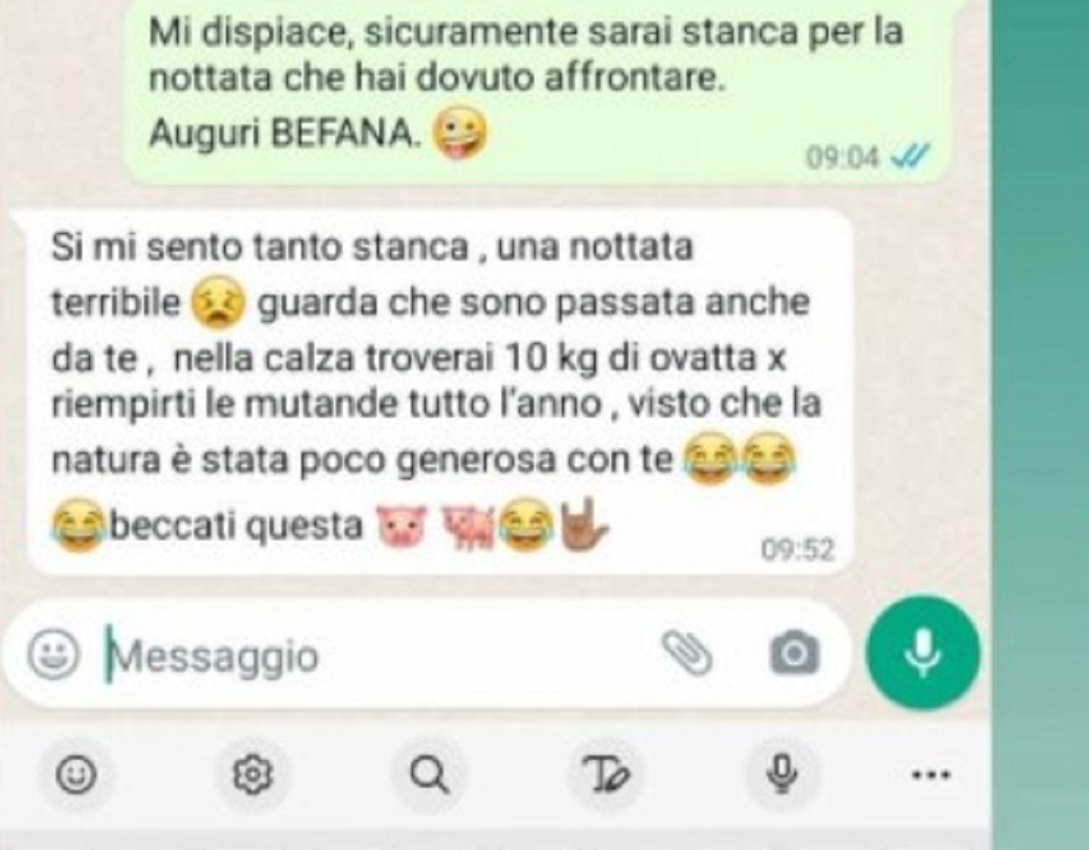 Tina Cipollari Gianni Sperti UeD scambio messaggi 
