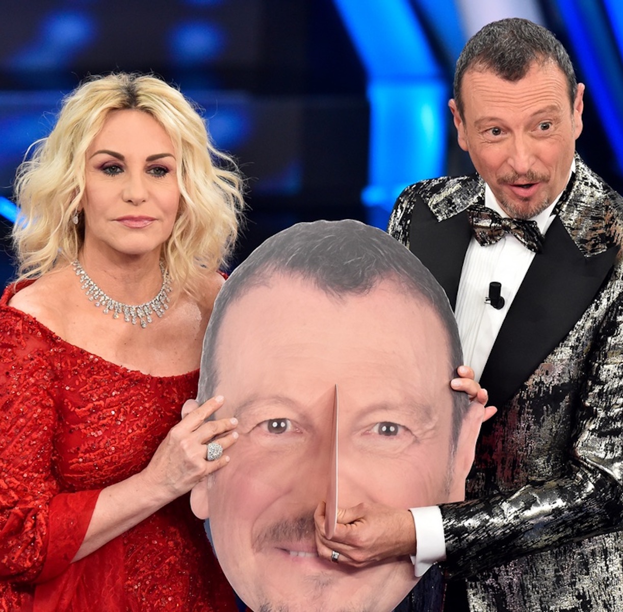sanremo amadeus positivo che succede