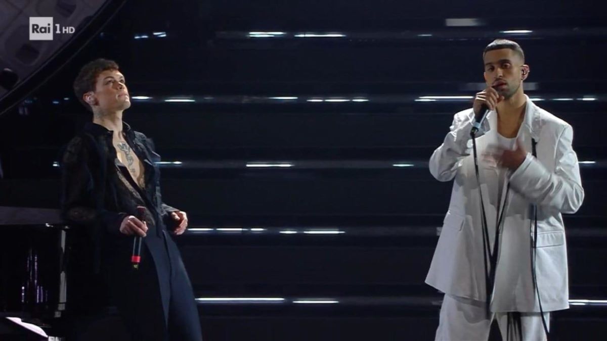 Sanremo 2022 Sorpresa Mahmood Blanco
