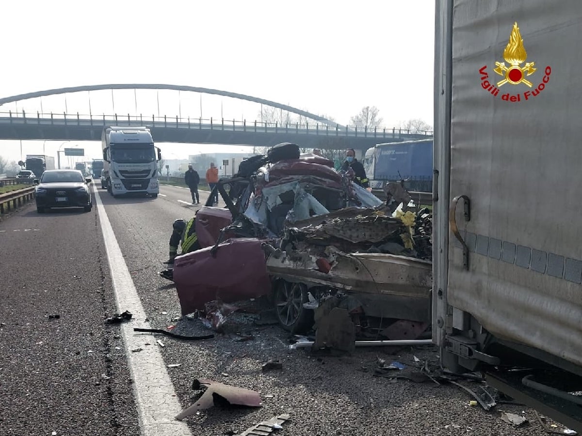 Contromano autostrada Trieste Hutu Paraschiva