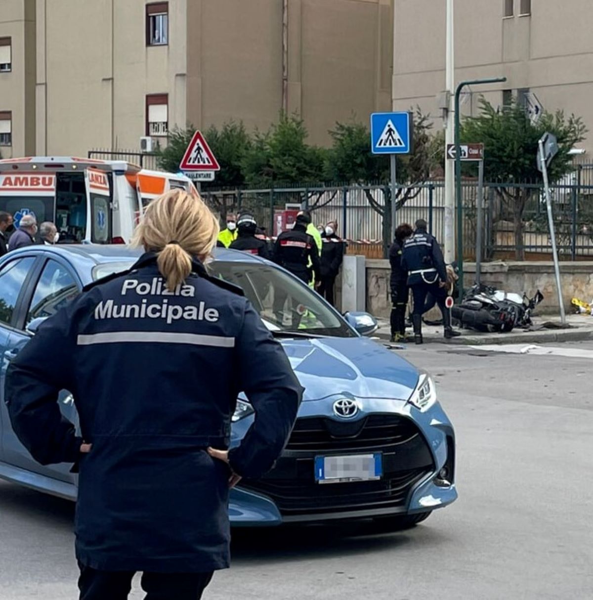 Incidente Palermo Morto Mario Di Peri Incidente