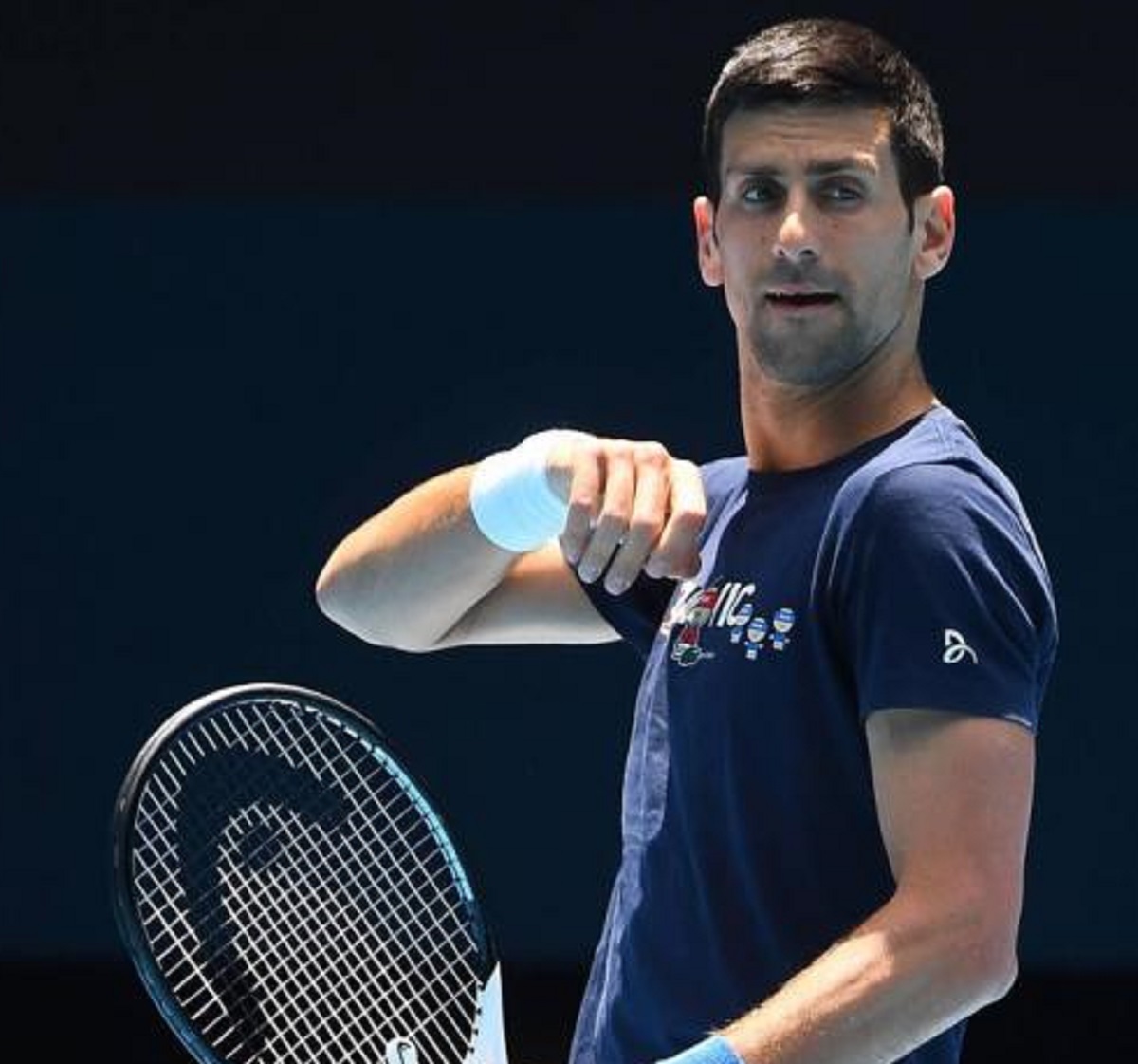 Massimo Galli contrario partecipazione Novak Djokovic