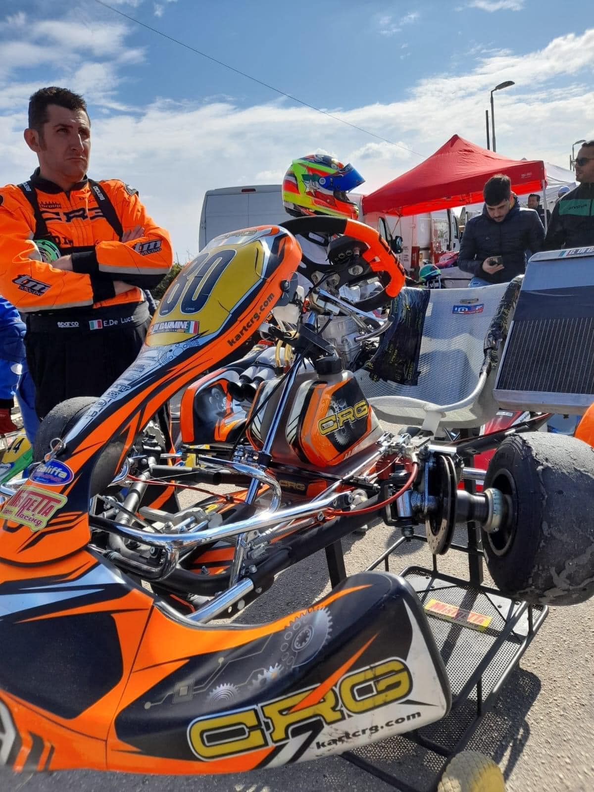 Emilio De Luca infarto kart morto