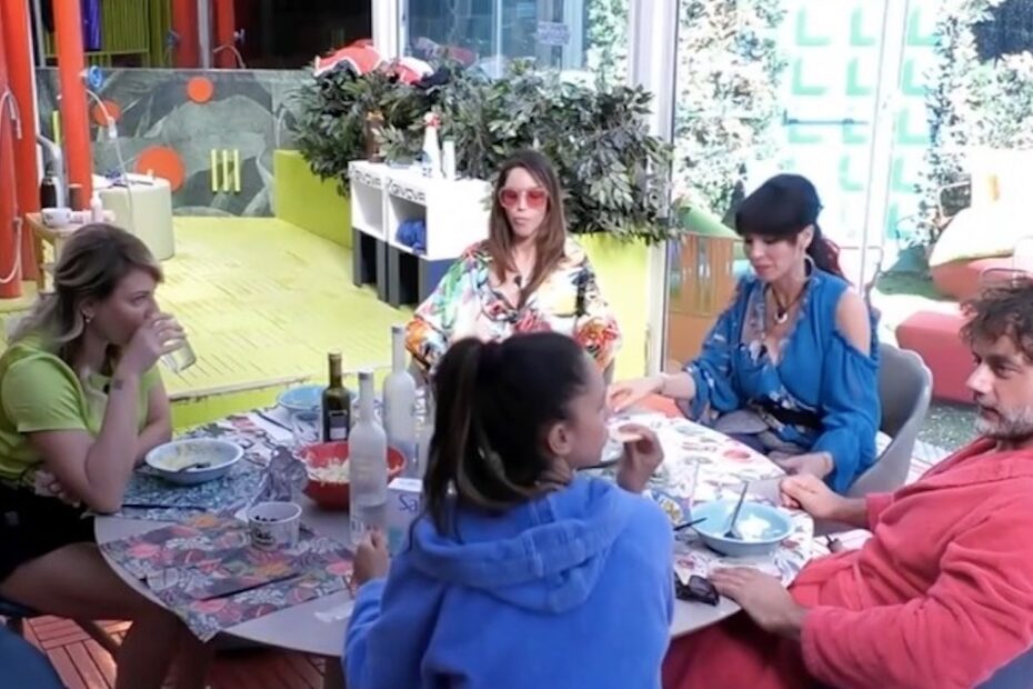 GF Vip 6 Barù lite tavola Jessica