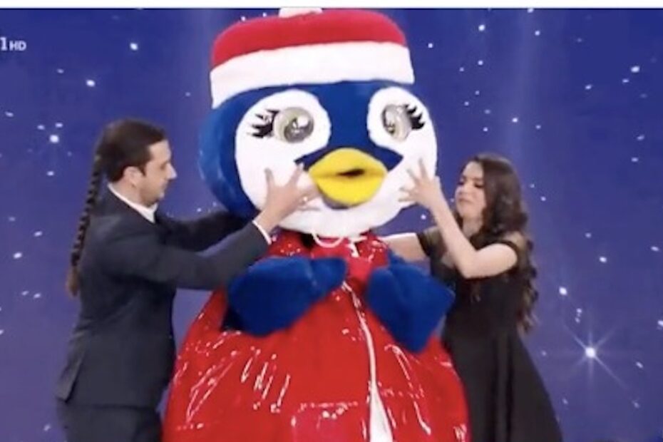 Il cantante mascherato Pinguino Edoardo Vianello