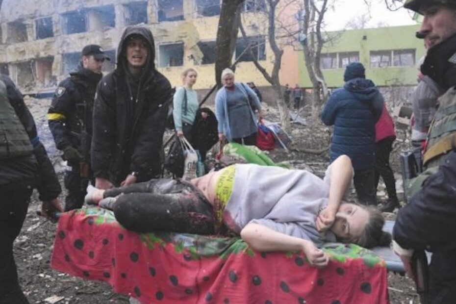 Ucraina morta figlio donna incinta ospedale Mariupol