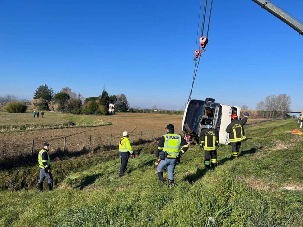 incidente bus forlì 