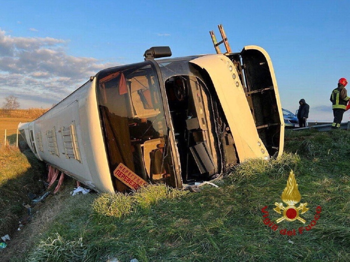 incidente bus forlì 