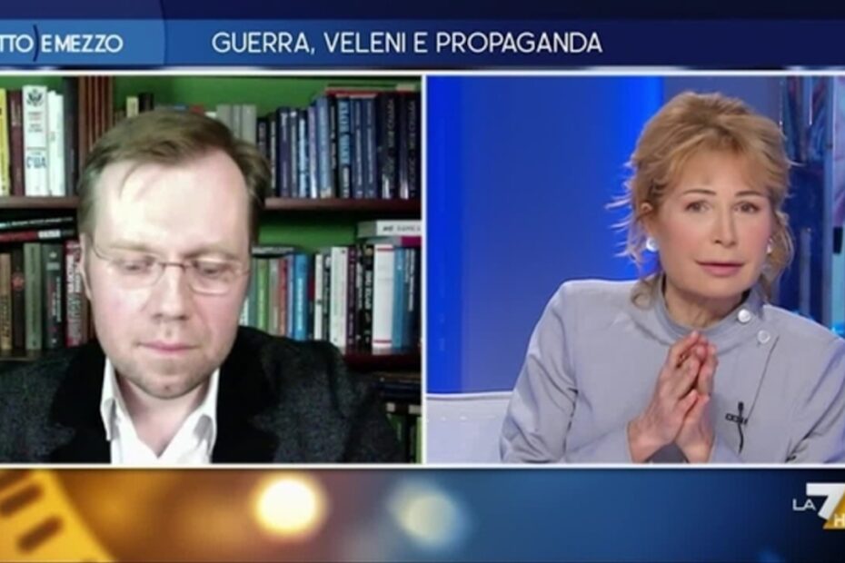 lilli gruber Alexey Bobrovsky otto e mezzo