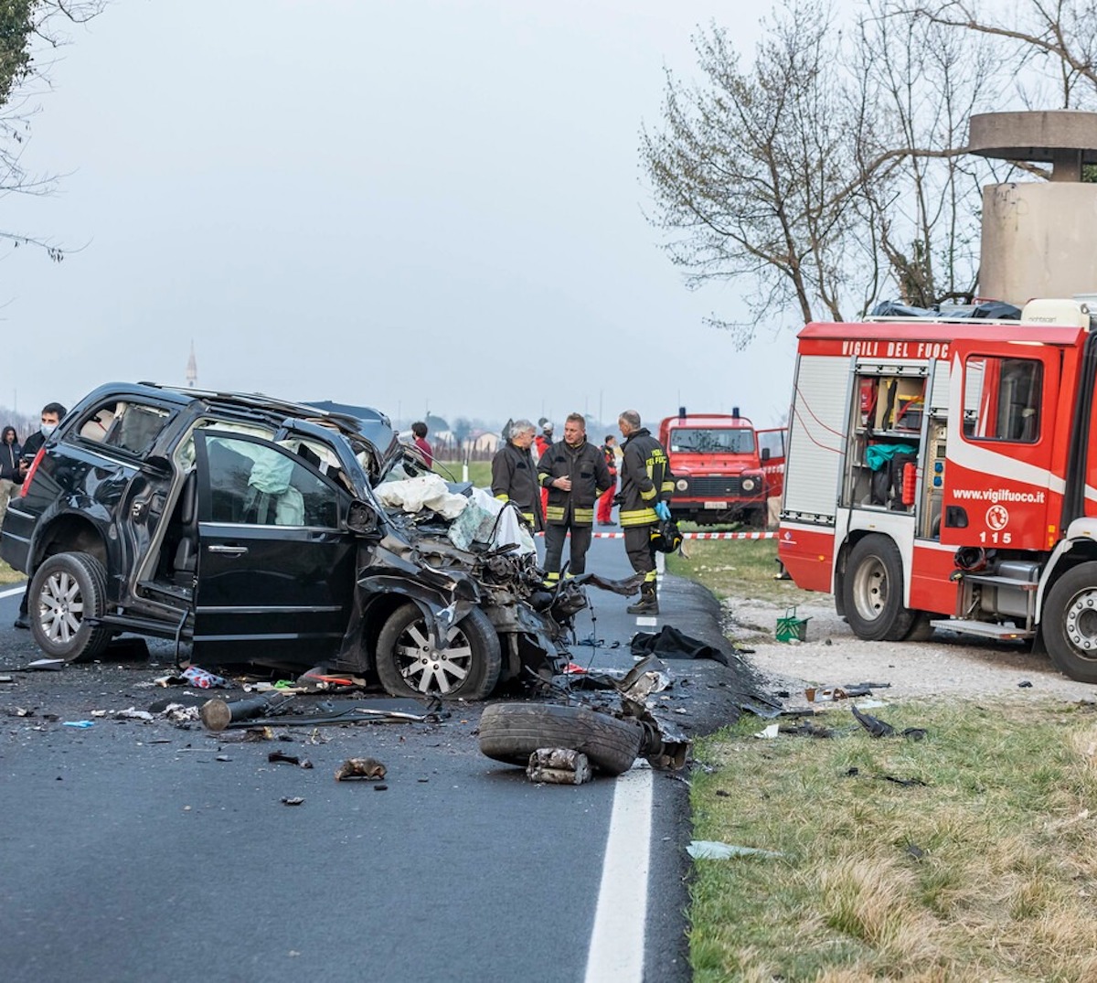 manuel cari chiara materazzi morti incidente