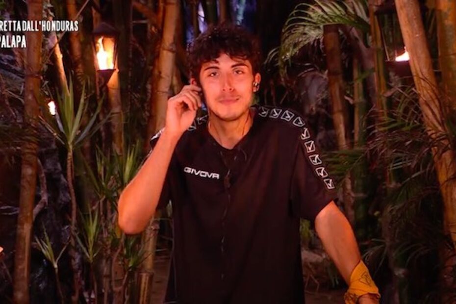 Alessandro Iannoni gaffe isola Famosi altra sponda