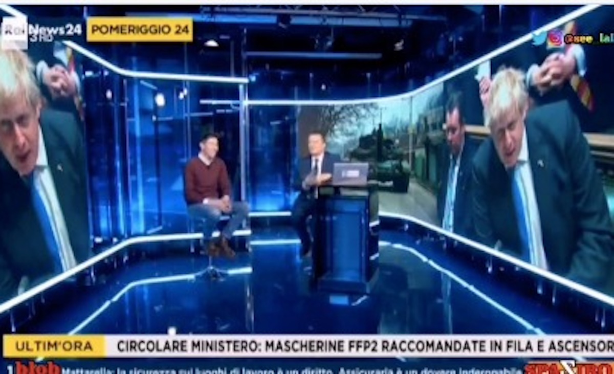 Donna pulizie diretta Rai News24