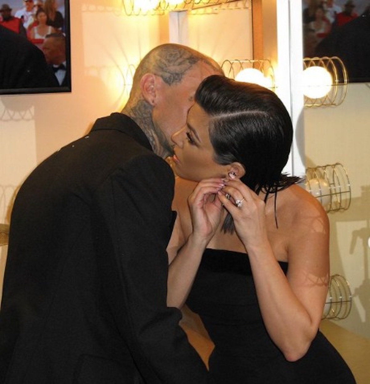 Kourtney Kardashian Travis Barker sposi