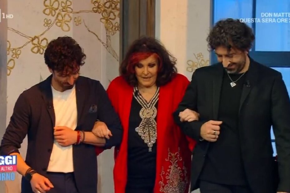 Patrizia De Blanck cade scale Oggi altro giorno