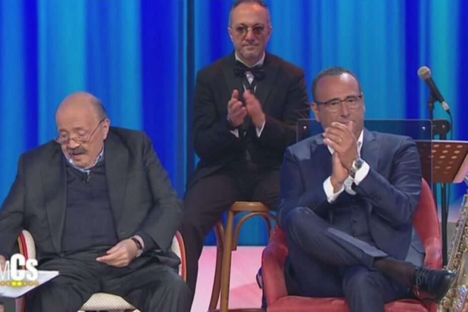 Carlo Conti ricordo fabrizio frizzi maurizio costanzo show