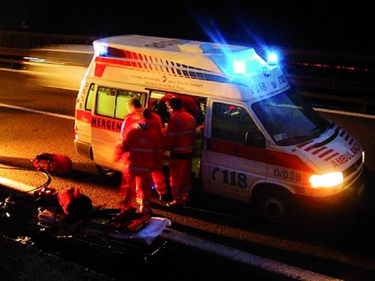 incidente a21, soccorsi sul posto