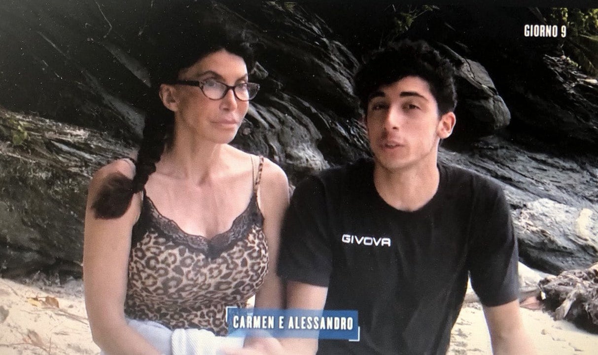 Isola dei Famosi 2022 Clarissa Selassié si dichiara Alessandro Iannoni