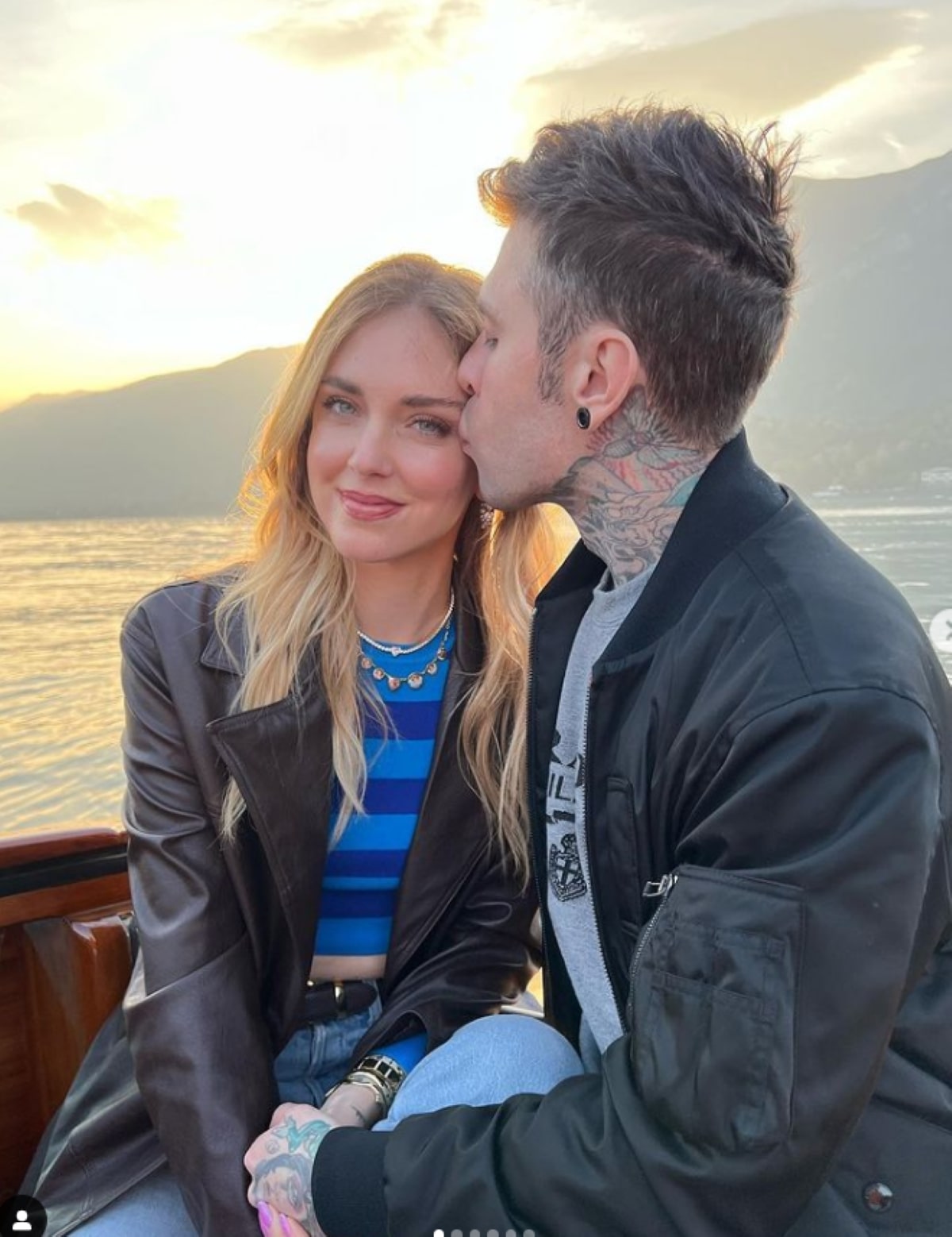 Chiara Ferragni Fedez Dedica Rapper Anniversario Proposta Nozze