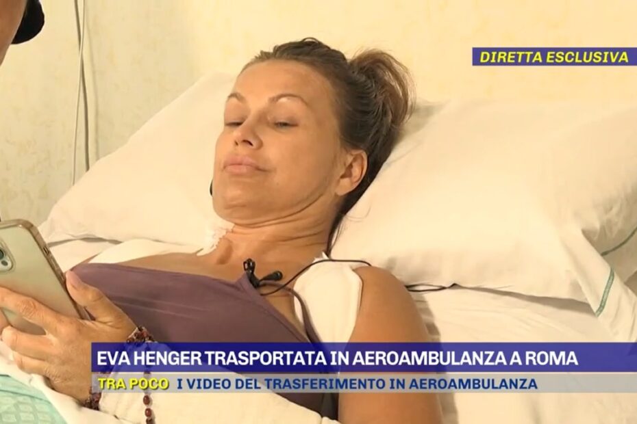 Eva Henger Incidente Condizioni