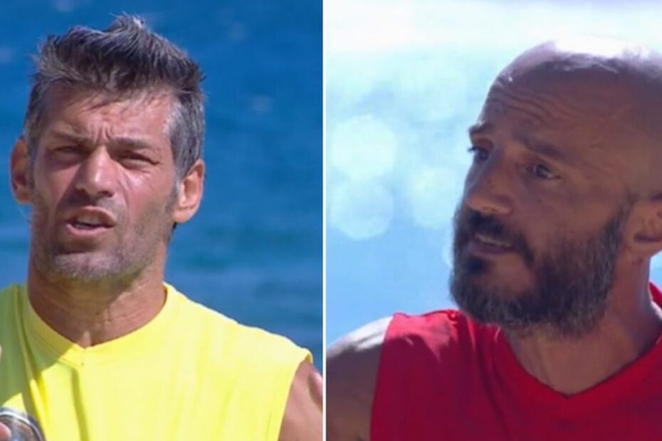 Isola dei Famosi 2022 minacce Nicolas Vaporidis Clemente Russo