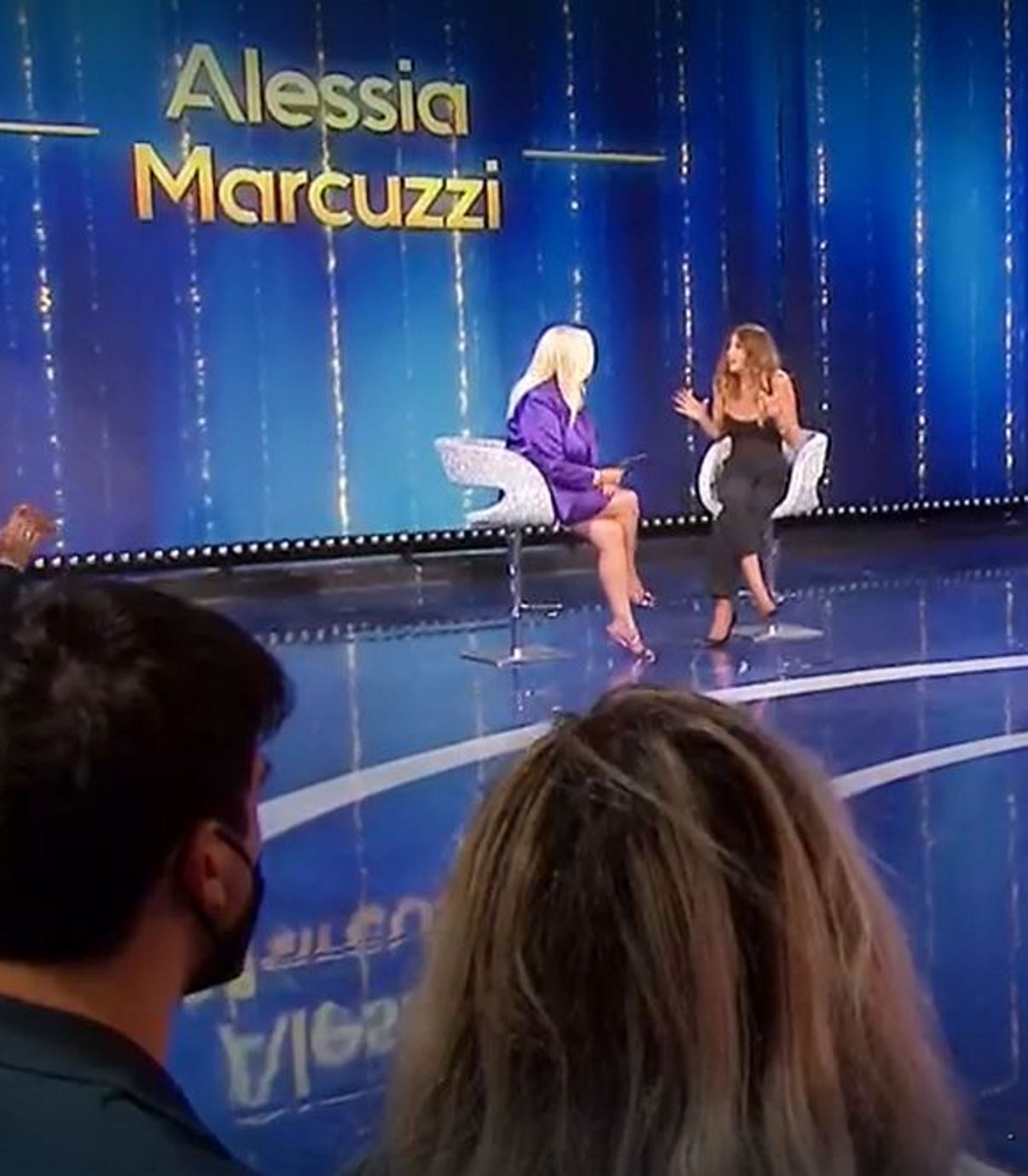 alessia marcuzzi rivelazione mara venier