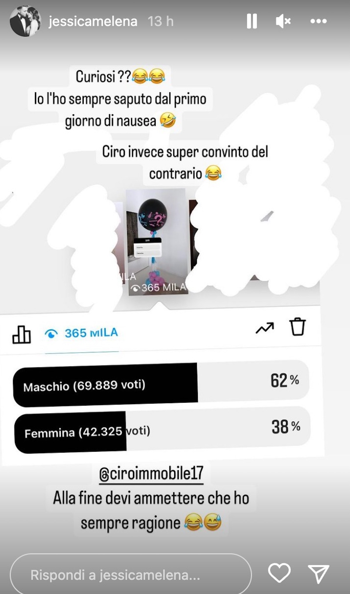 ciro immobile sesso figlio quarto maschio