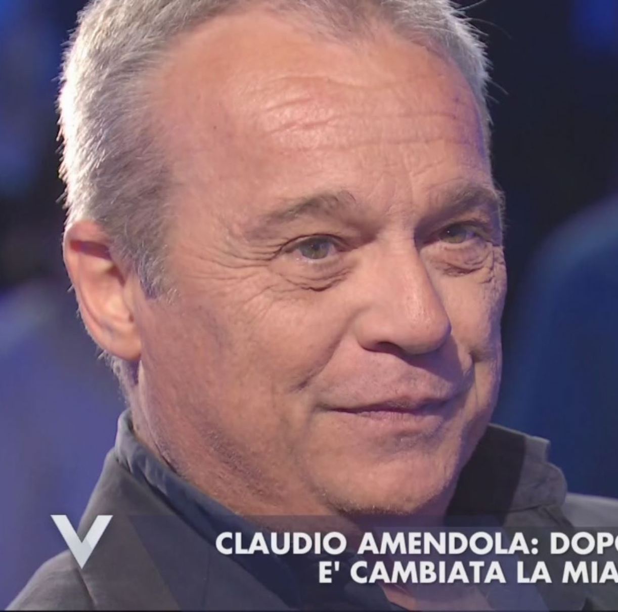 Claudio Amendola verissimo infarto