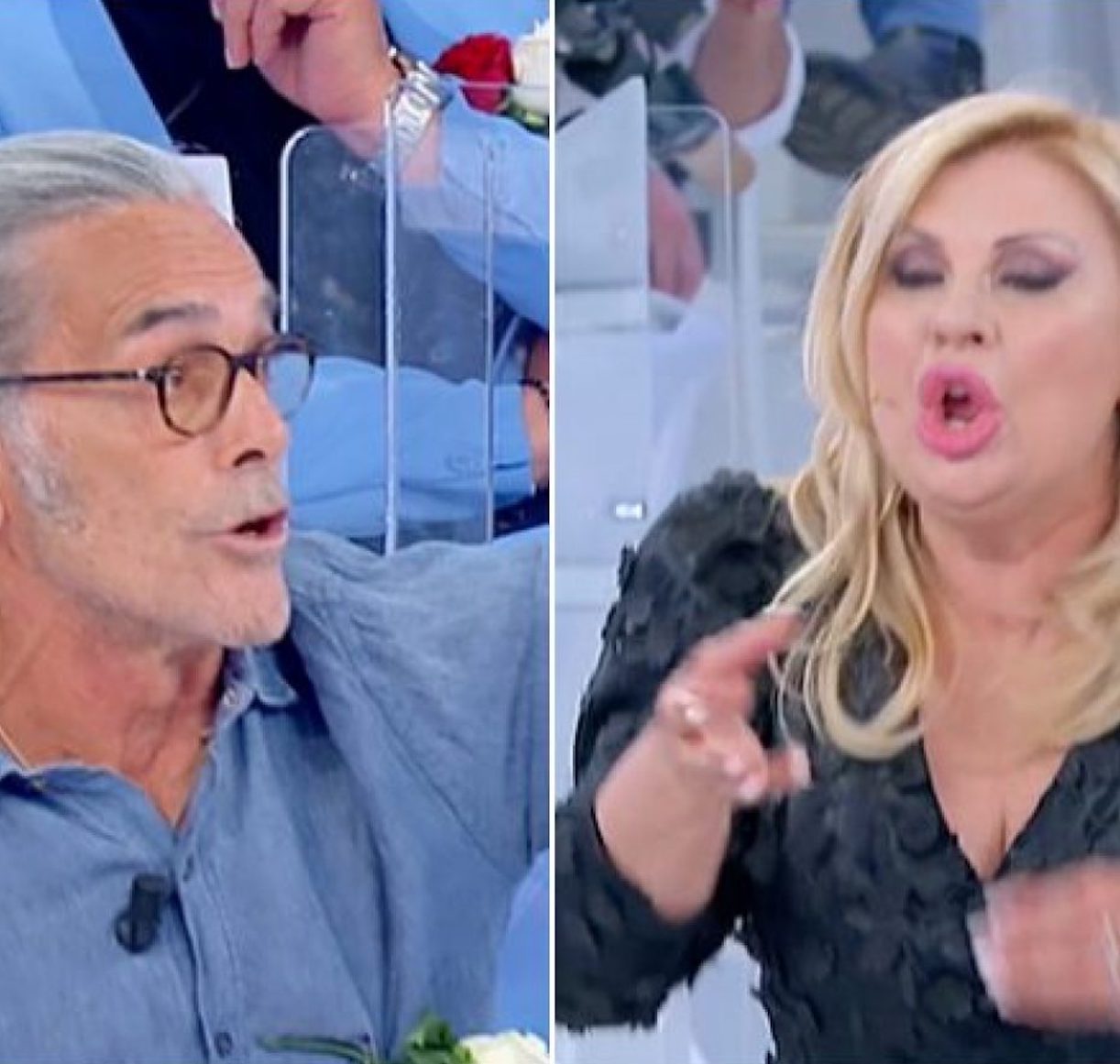 Tina Cipollari contro Gianni Sperti