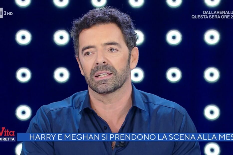 Alberto Matano Lacrime La vita in diretta