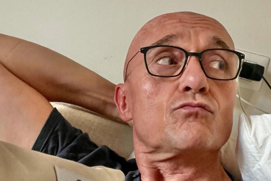 alfonso signorini ricoverato ospedale come sta medici
