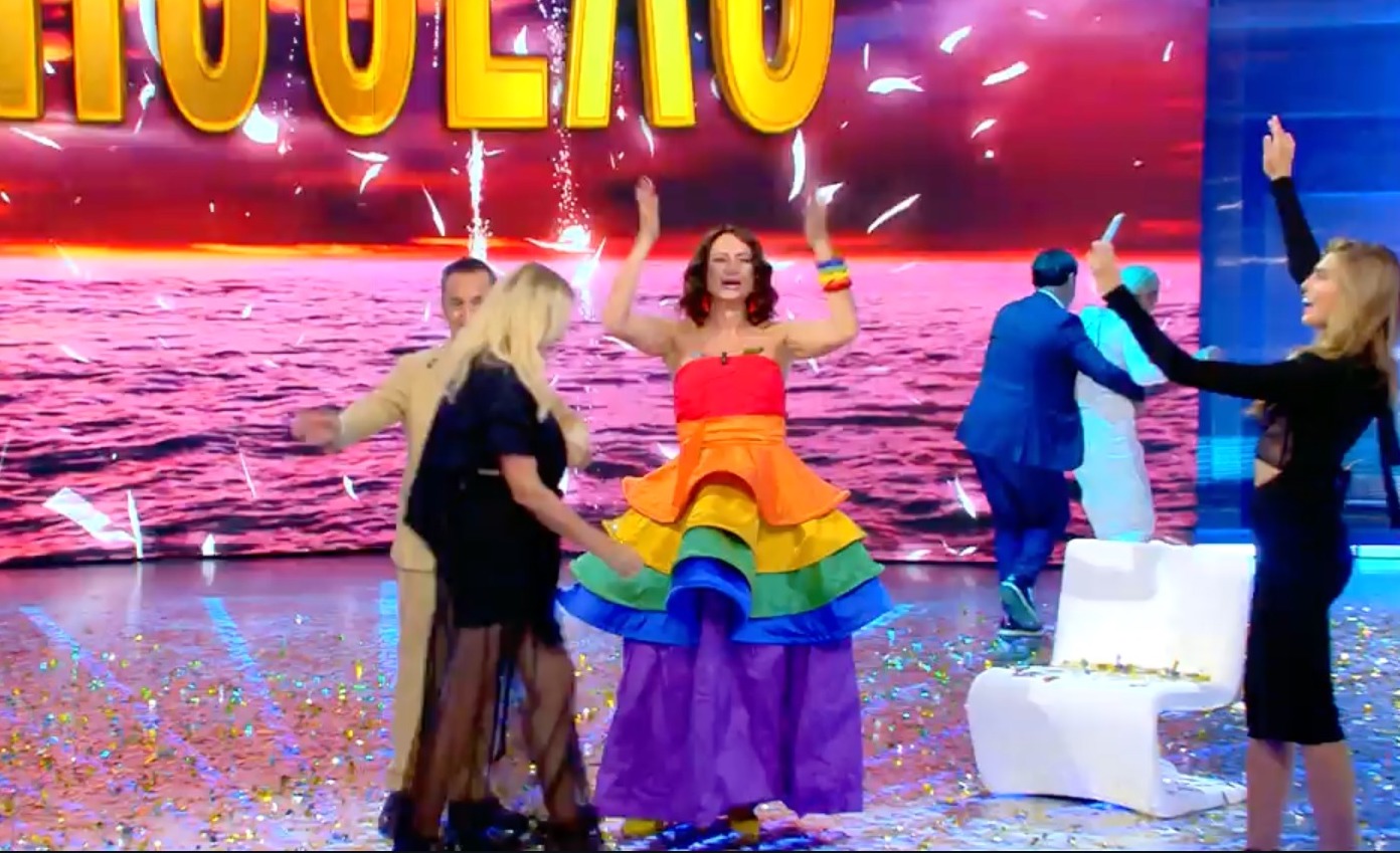 ilary blasi gaffe premio finale isola dei famosi alvin