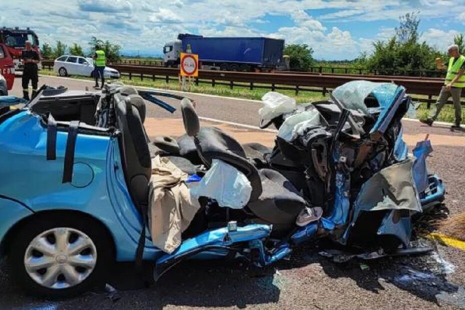 Incidente mortale A22