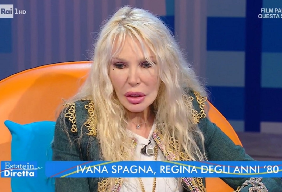 Roberta Capua confessione Ivana Spagna diretta