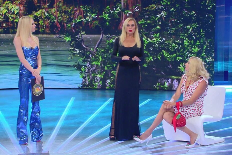 lory del santo e vladimir luxuria discussione isola