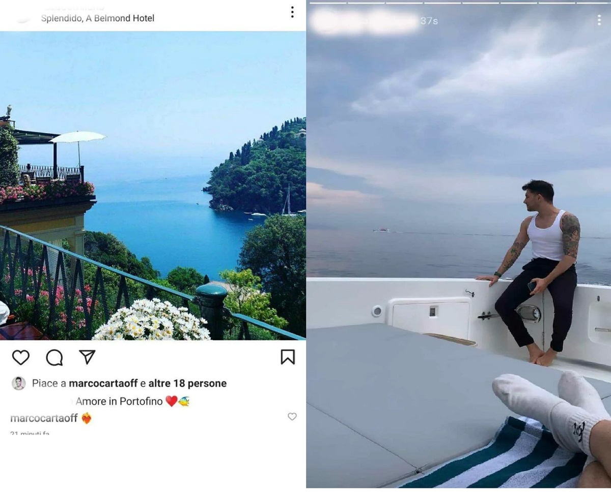Marco Carta nuovo fidanzato vacanza romantica foto