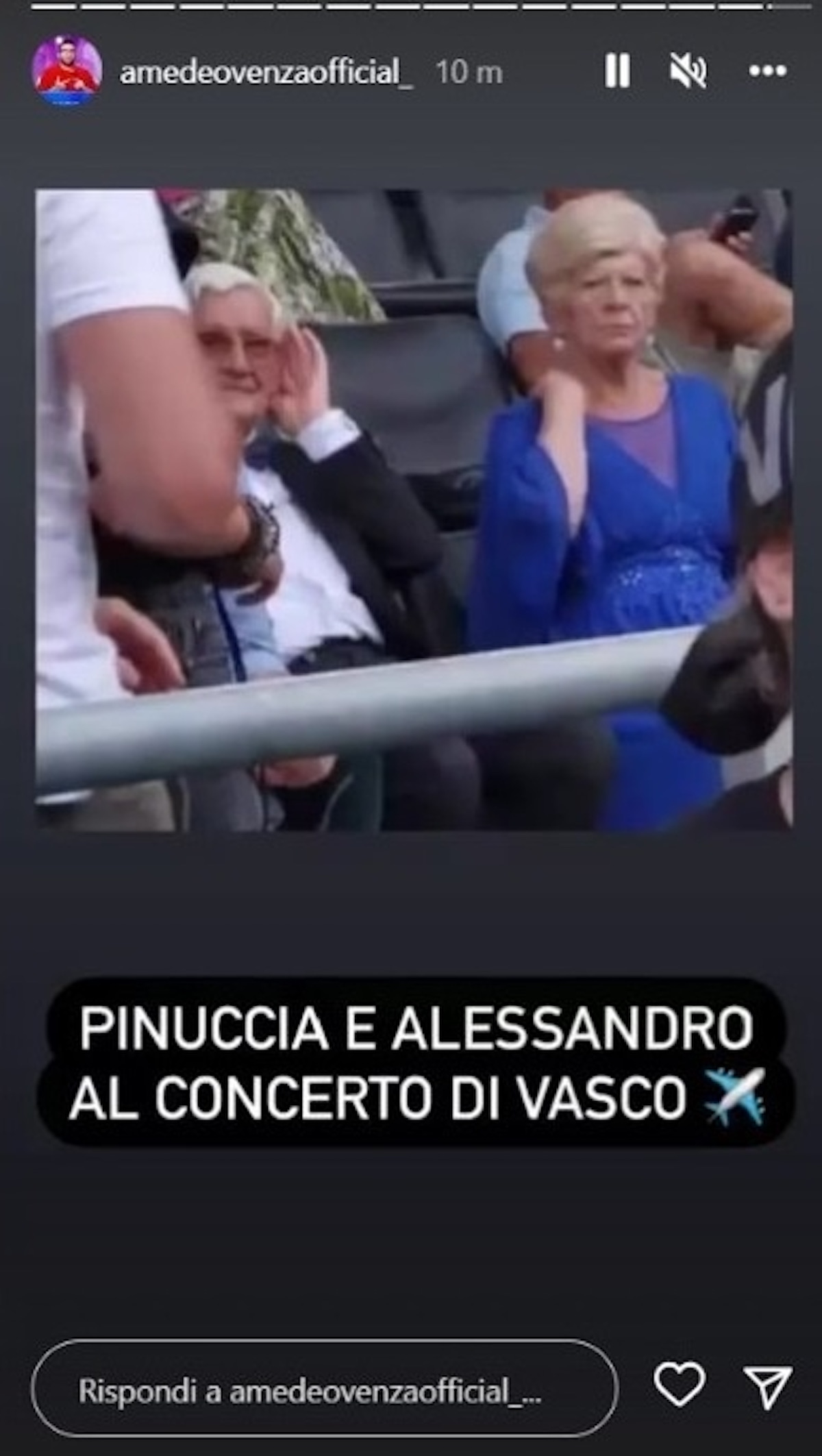 Pinuccia Alessandro UeD insieme concerto Vasco