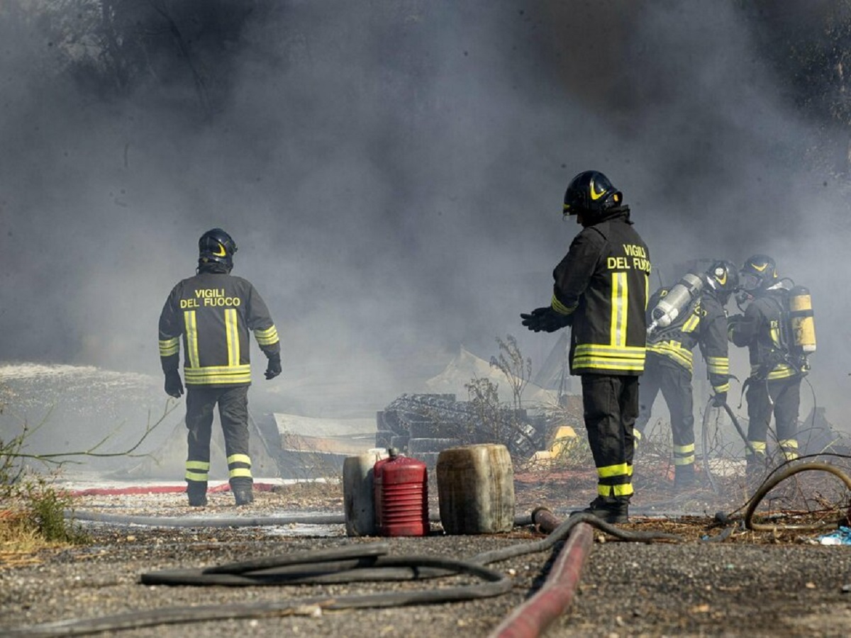 Incendio Roma Aurelia 