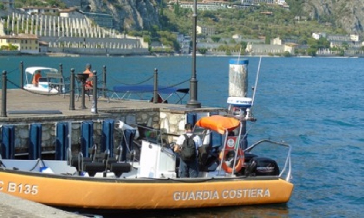 Aran Chada disperso nelle acque del Lago di Garda