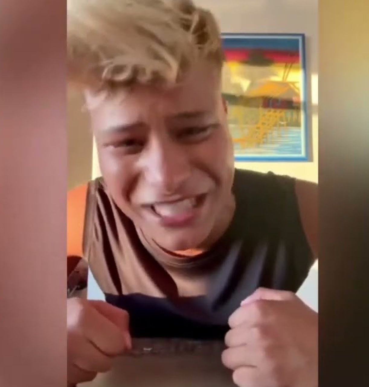 Denis Dosio in lacrime instagram