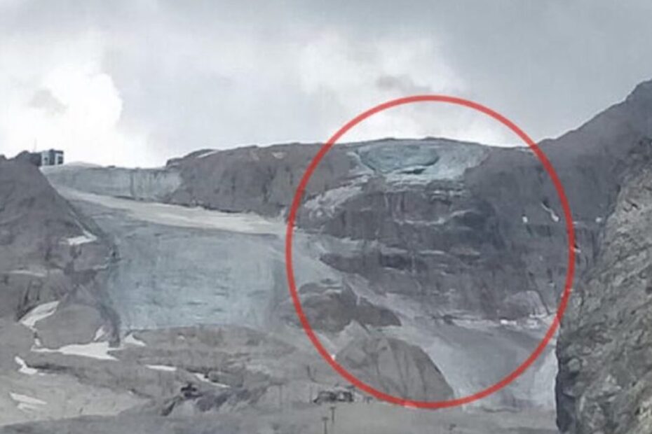 Difficile recuperare le vittima della Marmolada
