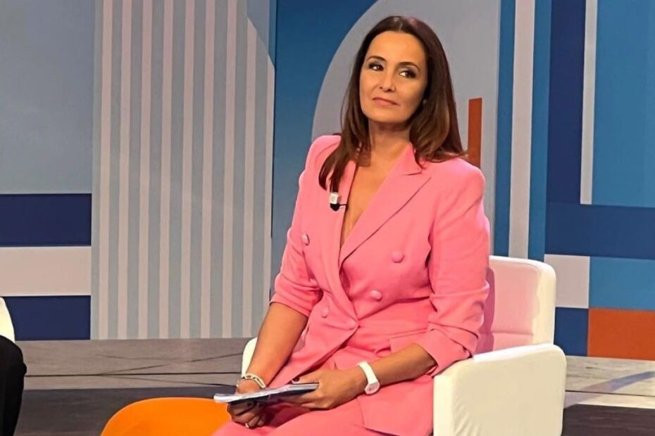 dolore in diretta per Roberta Capua