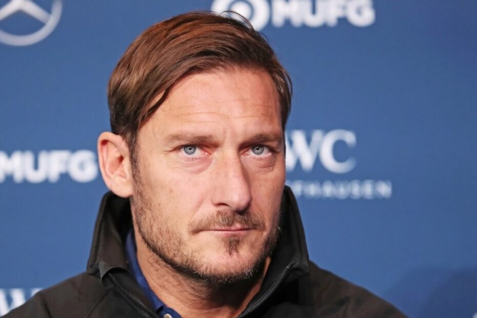 francesco totti furioso separazione ilary