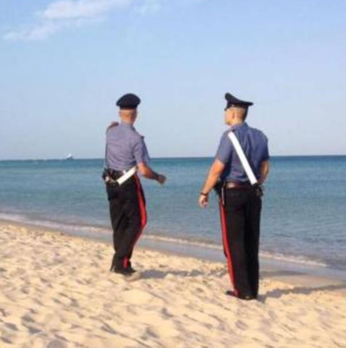 Fulmine Spiaggia Soverato Feriti