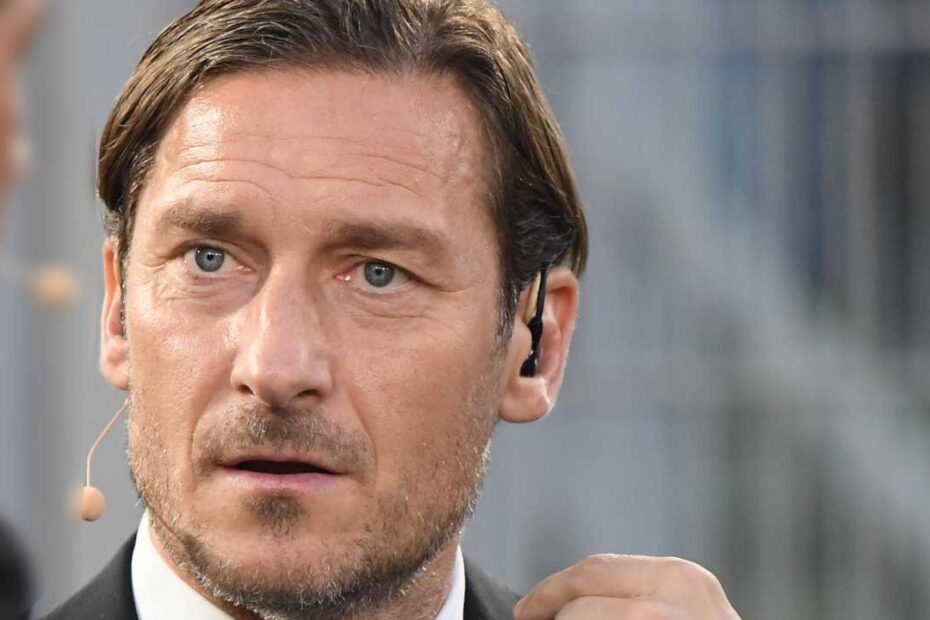 Francesco Totti e i figli
