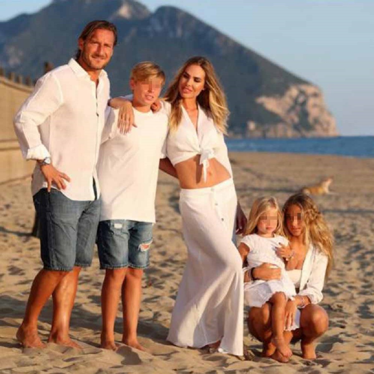 Ilary Blasi e Francesco Totti la figlia Chanel sulla separazione