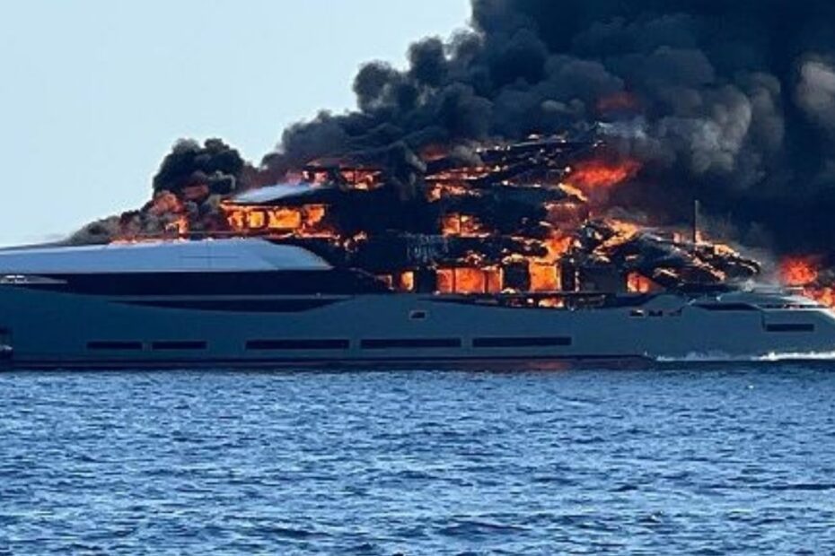 formentera yacht 25 milioni fiamme