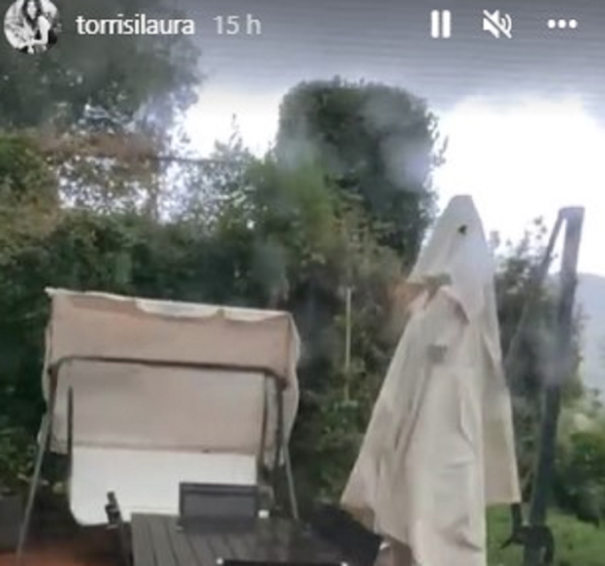 Laura Torrisi paura dopo il maltempo in Toscana
